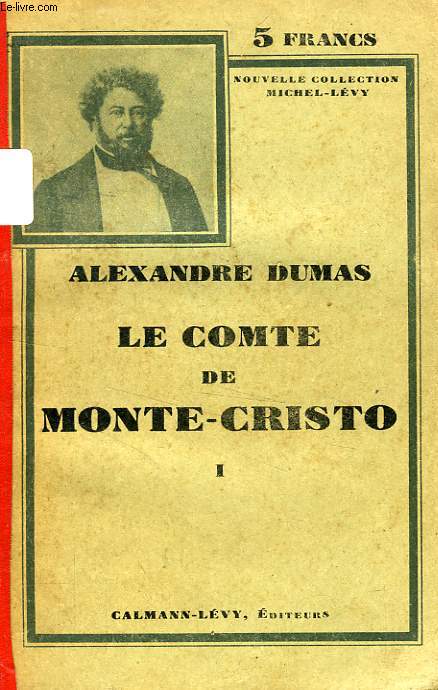 LE COMTE DE MONTE-CRISTO, 6 TOMES