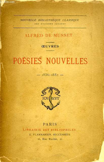 POESIES NOUVELLES, 1836-1852