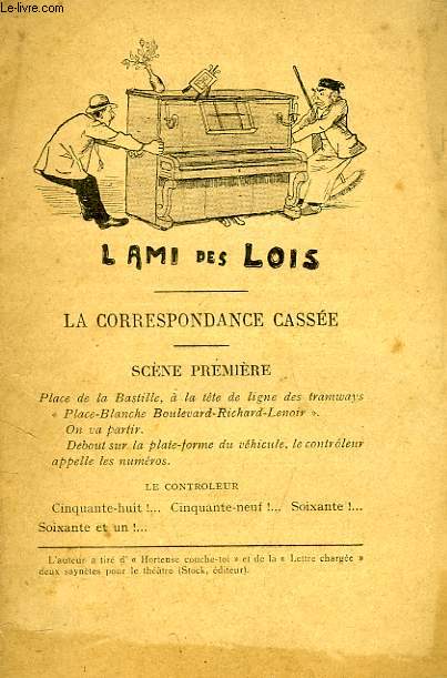 L'AMI DES LOIS