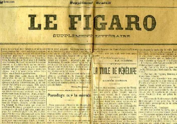 LE FIGARO, SUPPLEMENT LITTERAIRE, 4e ANNE, N 28, JUILLET 1908
