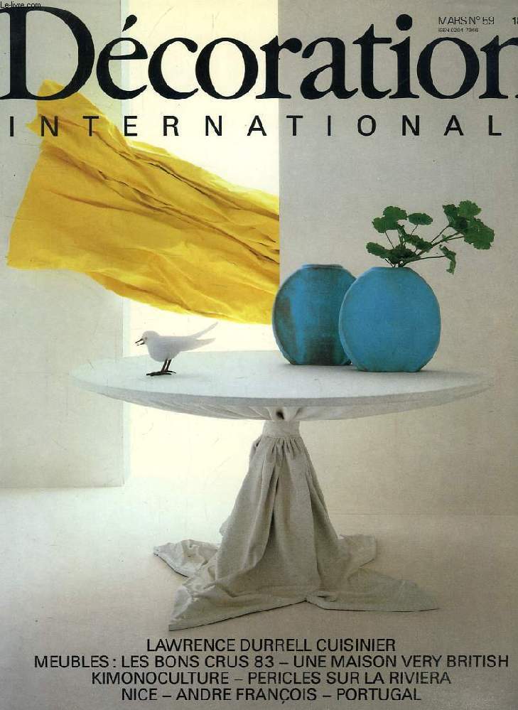 DECORATION INTERNATIONALE, N 59, MARS 1983