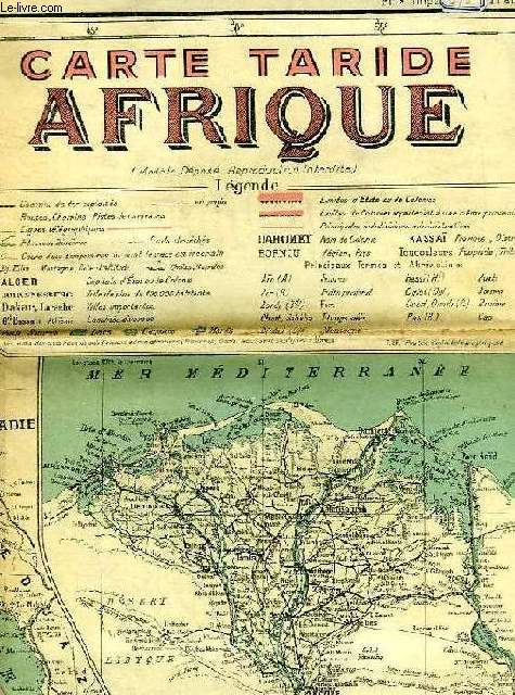 CARTE TARIDE AFRIQUE, N 150 bis