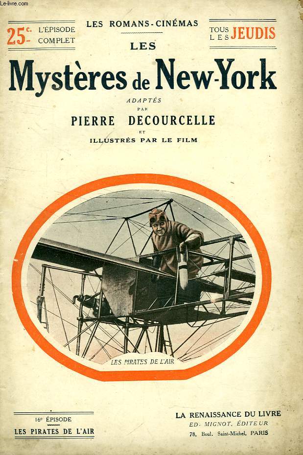 LES MYSTERES DE NEW-YORK, 16e EPISODE, LES PIRATES DE L'AIR
