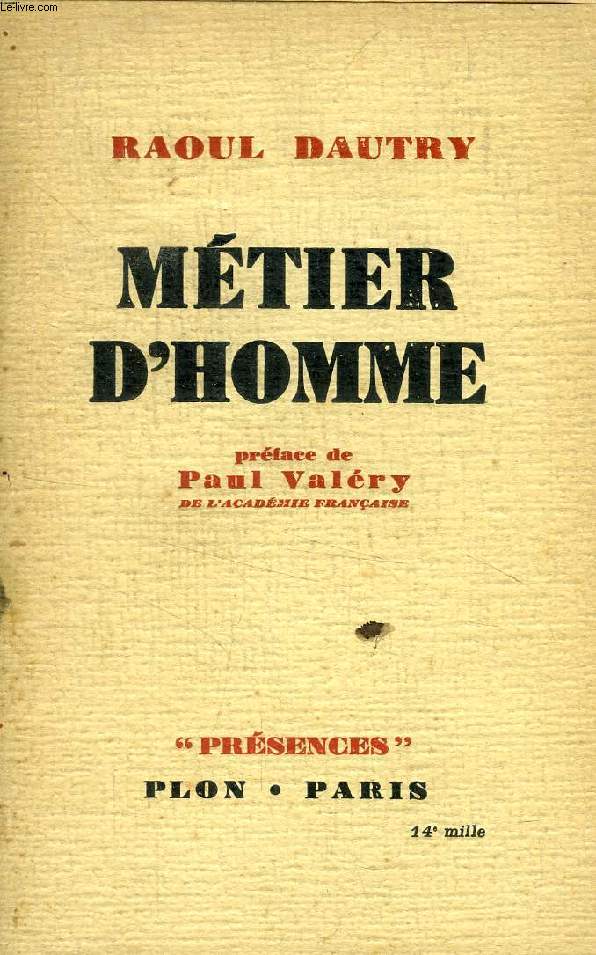 METIER D'HOMME