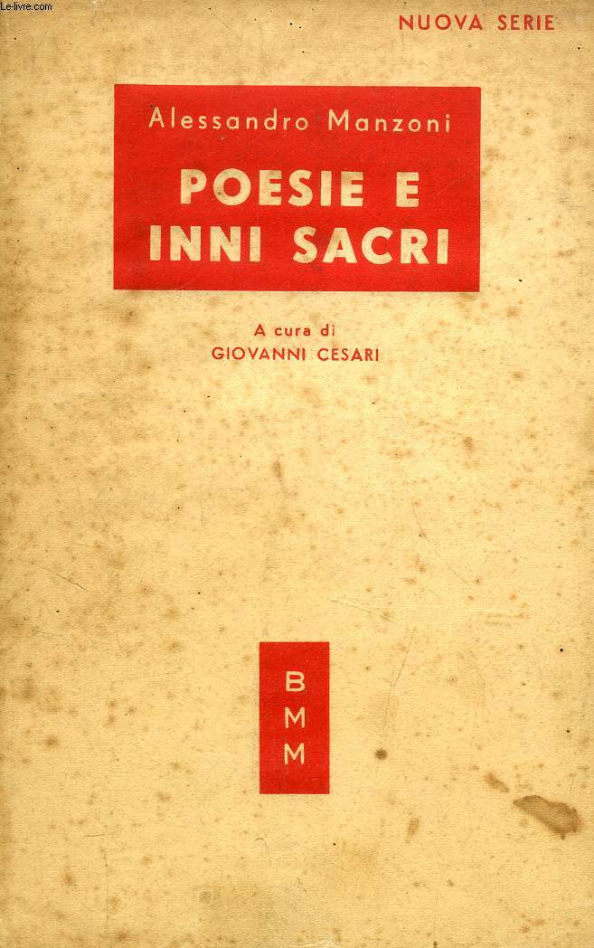 POESIE E INNI SACRI