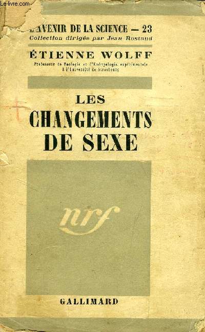 LES CHANGEMENTS DE SEXE