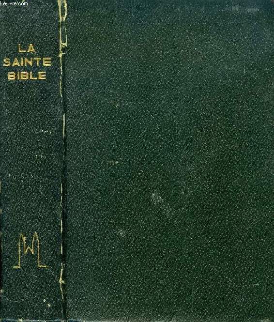 LA SAINTE BIBLE