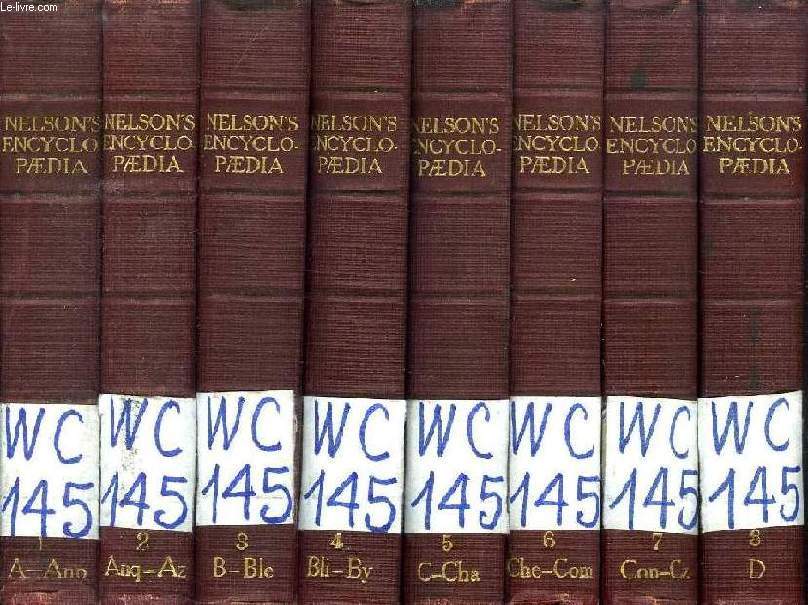 NELSON'S ENCYCLOPAEDIA, 25 VOLUMES (COMPLETE)