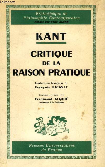CRITIQUE DE LA RAISON PURE