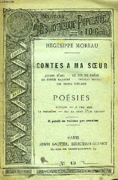 CONTES A MA SOEUR ET POESIES