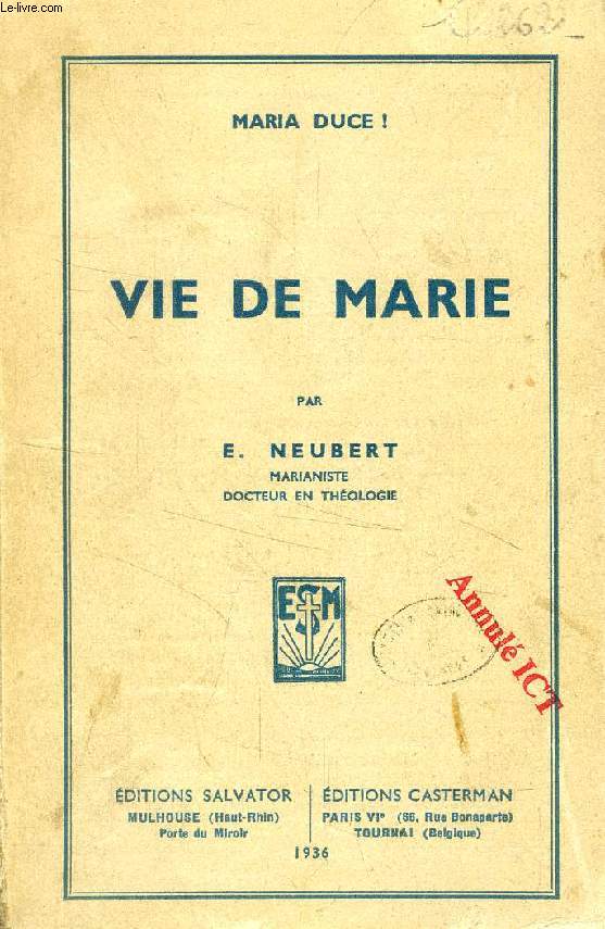 VIE DE MARIE