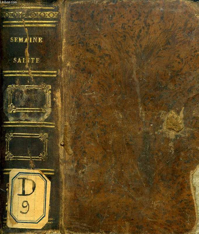 OFFICES DE LA QUINZAINE DE PAQUES, LATIN-FRANCAIS, A L'USAGE DE ROME