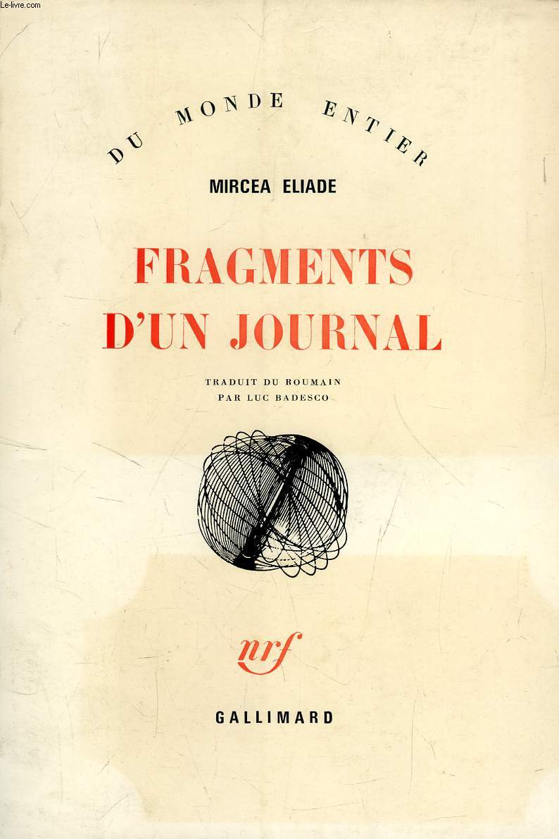 FRAGMENTS D'UN JOURNAL