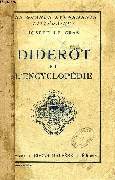 DIDEROT ET L'ENCYCLOPEDIE