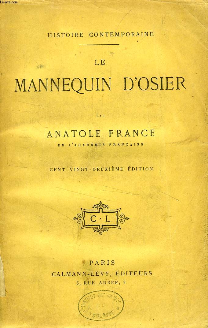 LE MANNEQUIN D'OSIER
