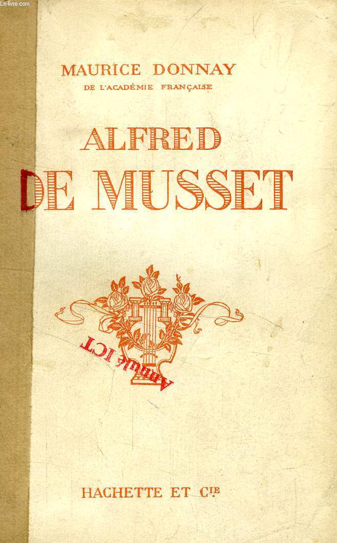 ALFRED DE MUSSET