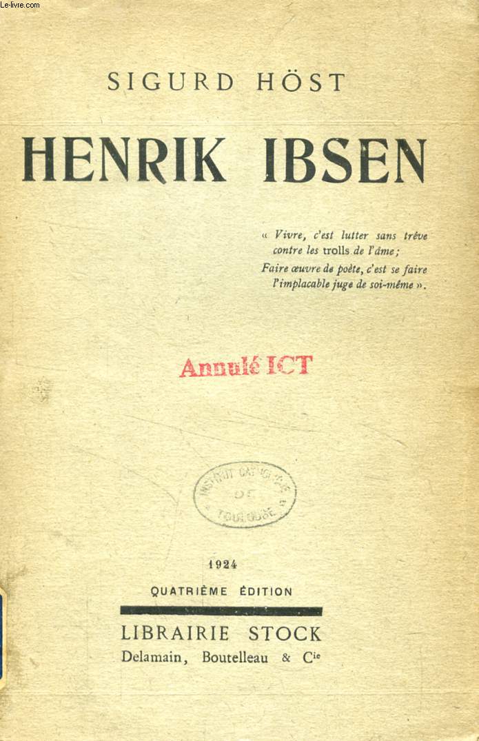 HENRIK IBSEN