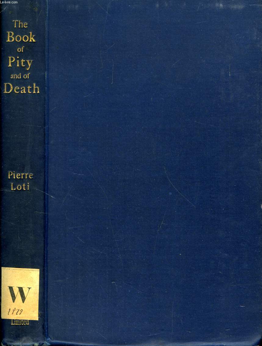 THE BOOK OF PITY AND OF DEATH