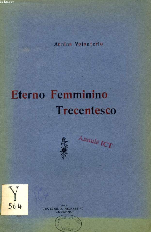 ETERNO FEMMININO TRECENTESCO (TESI)