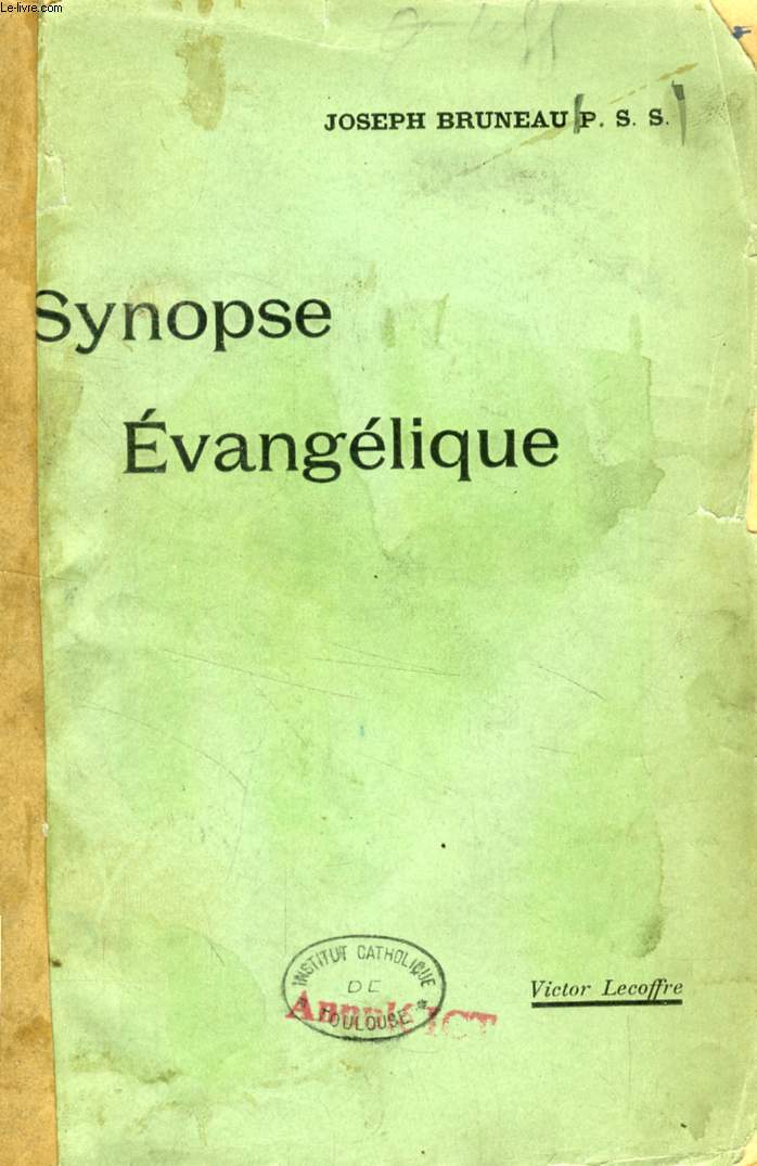 SYNOPSE EVANGELIQUE