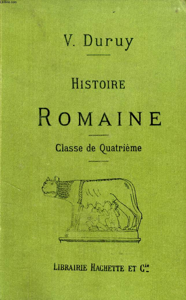 HISTOIRE ROMAINE, CLASSE DE 4e