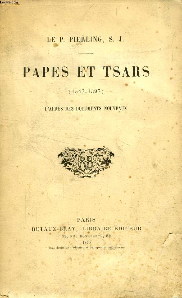 PAPES ET TSARS (1547-1597)