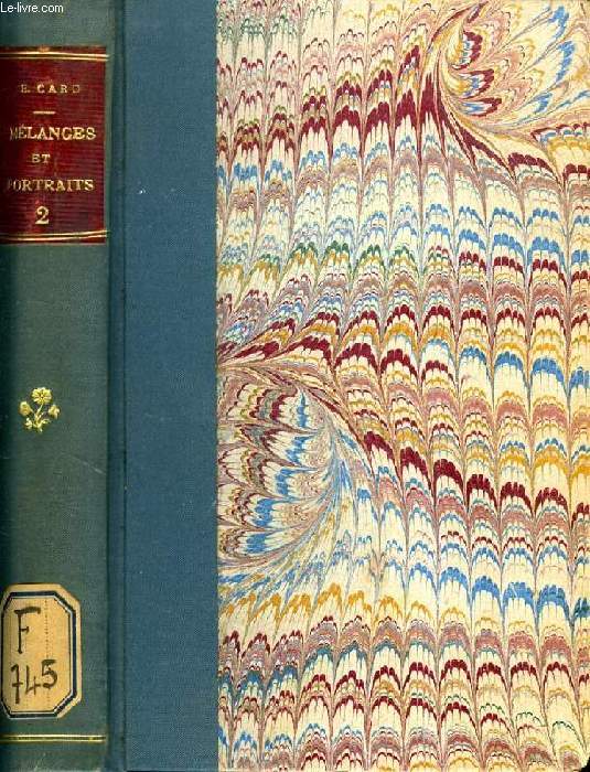 MELANGES & PORTRAITS, TOME II