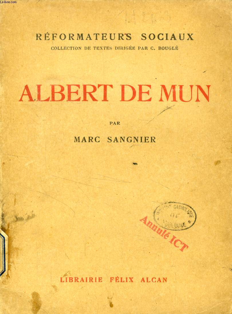 ALBERT DE MUN