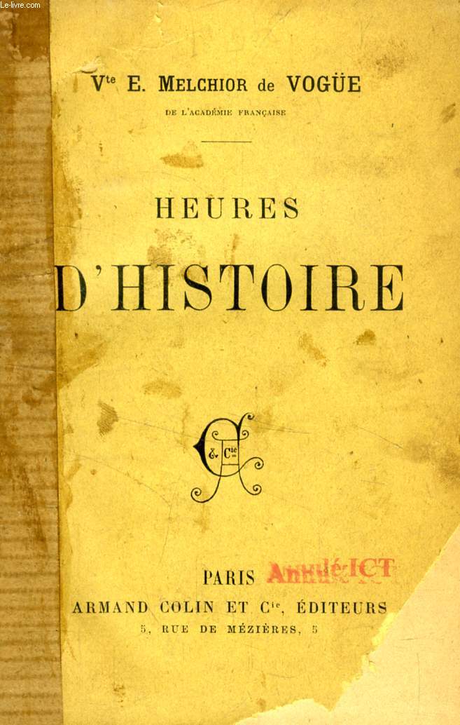 HEURES D'HISTOIRE