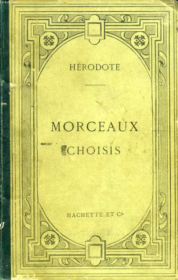 MORCEAUX CHOISIS