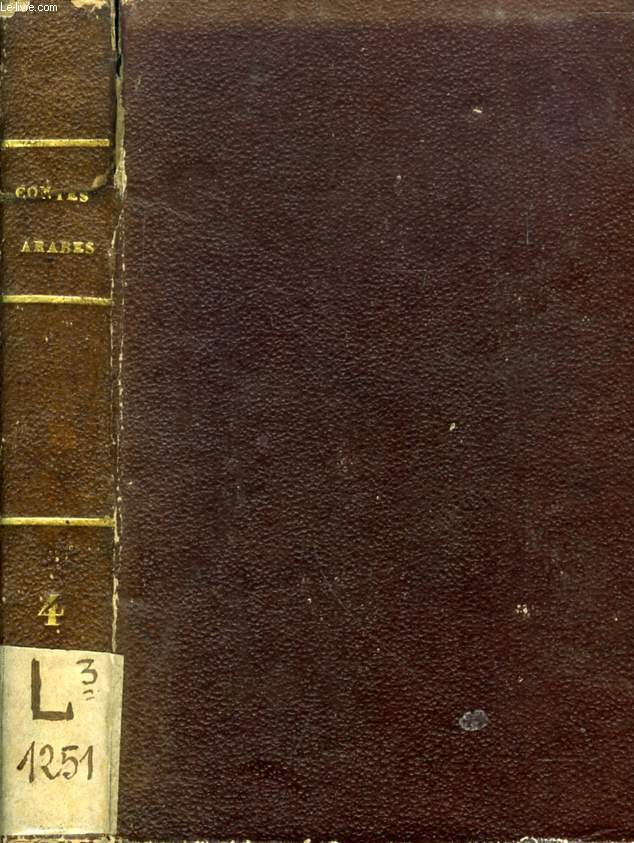 LES MILLE ET UNE NUITS, CONTES ARABES, TRADUITS EN FRANCAIS, TOMES VII-VIII (1 VOLUME)