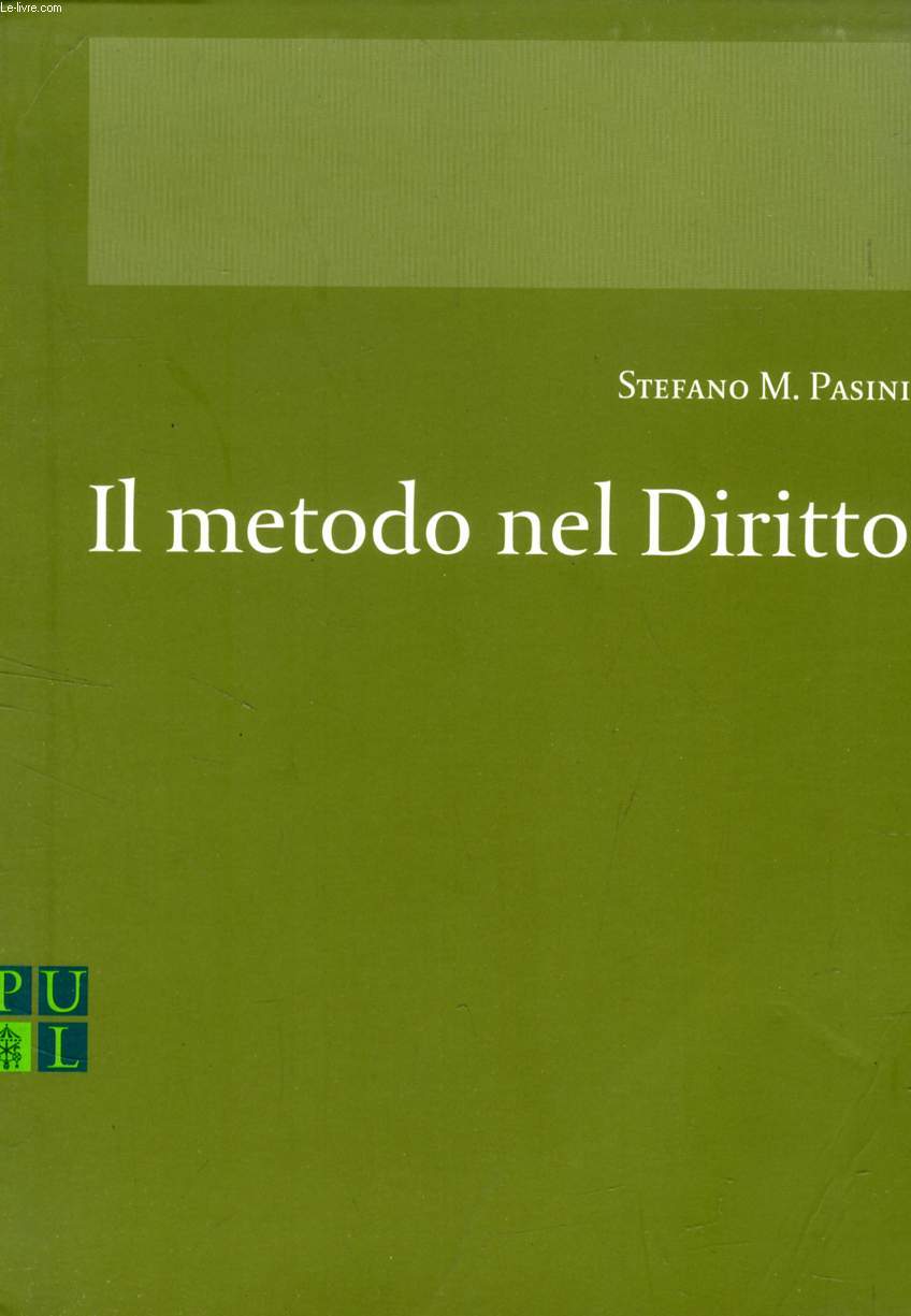 IL METODO NEL DIRITTO, IL RAPPORTO TRA TEOLOGIA, FILOSOFIA E DIRITTO NELLA RIFLESSIONE CANONISTICA CONTEMPORANEA (TESI)