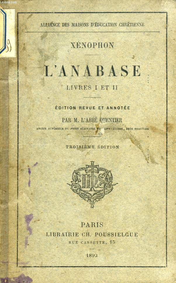 L'ANABASE, LIVRES I ET II