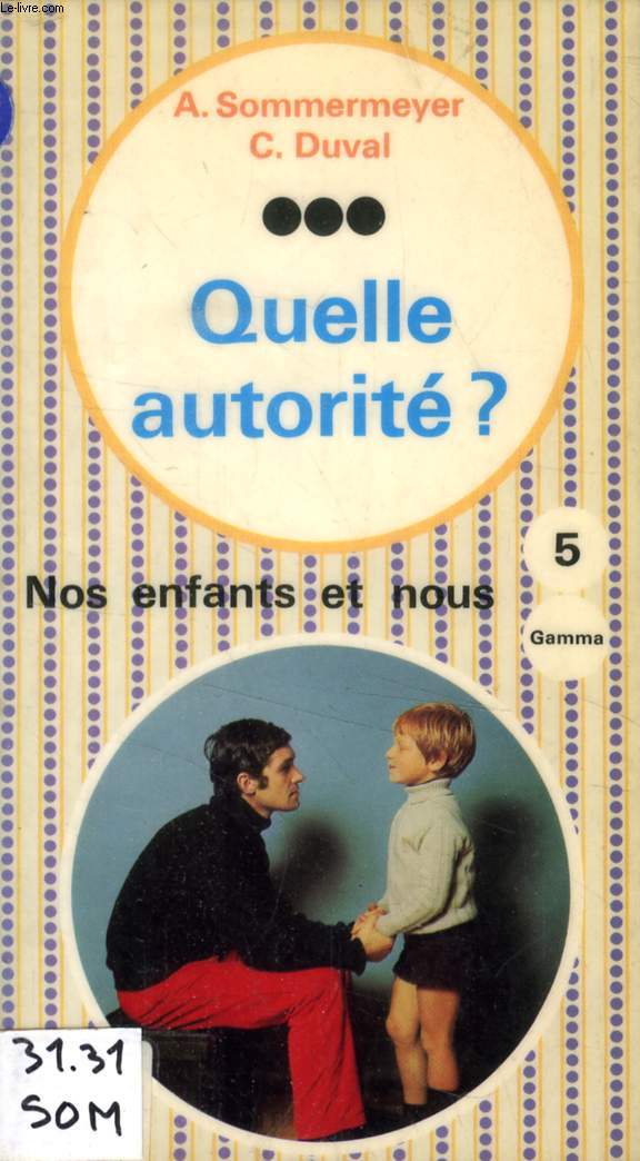 QUELLE AUTORITE ?, SUIVI DE L'AUTORITE ET LA DISCIPLINE A L'ECOLE ELEMENTAIRE