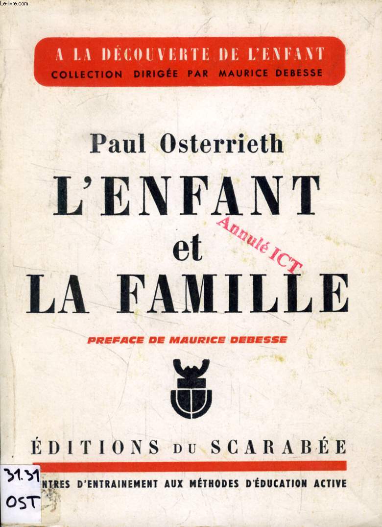 L'ENFANT ET LA FAMILLE