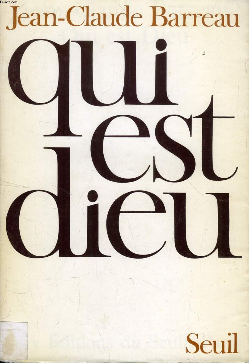 QUI EST DIEU