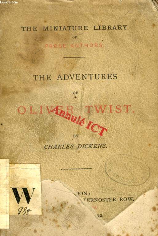 THE ADVENTURES OF OLIVER TWIST