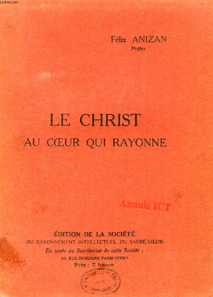 LE CHRIST AU COEUR QUI RAYONNE