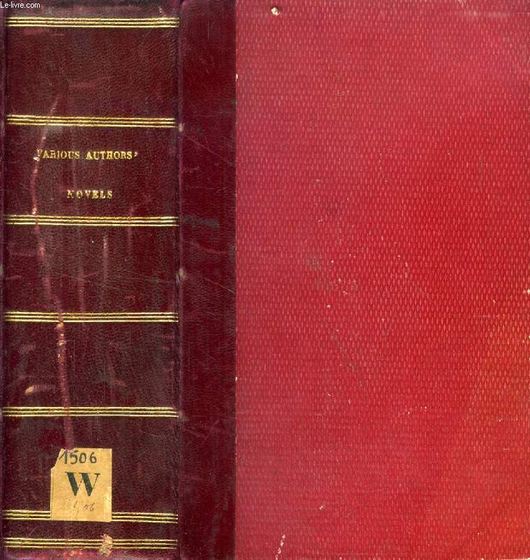 VARIOUS AUTHOR'S NOVELS (The Scarlet Letter, N. Hawthorne. The Night Side of Nature, Or Ghosts and Ghost Seers, C. Crowe. Susan hopley, Or the Adventures of a Maid Servant, Mrs. Crowe. Jack Brag, Th. Hook. Reginald Dalton, J.G. Lockhart...)