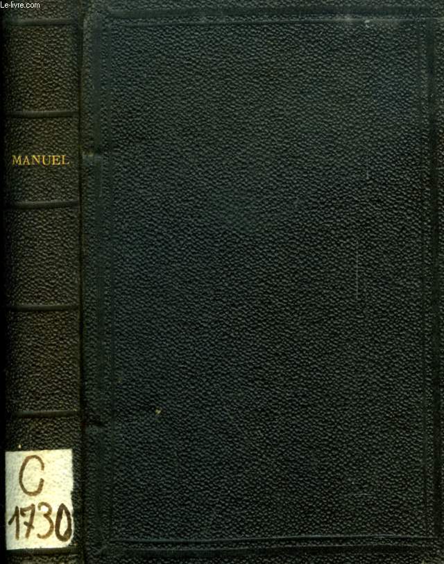 MANUEL DES DAMES DE L'OEUVRE DE LA COMPASSION