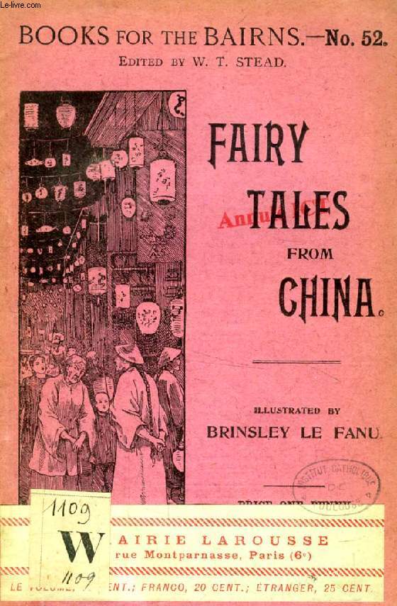 FAIRY TALES FROM CHINA (BOOKS FOR THE BAIRNS, 52)