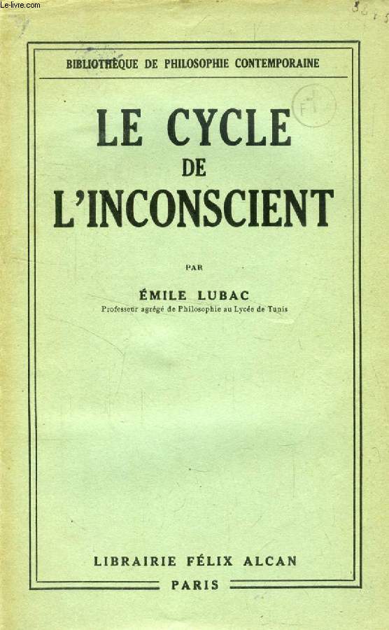 LE CYCLE DE L'INCONSCIENT