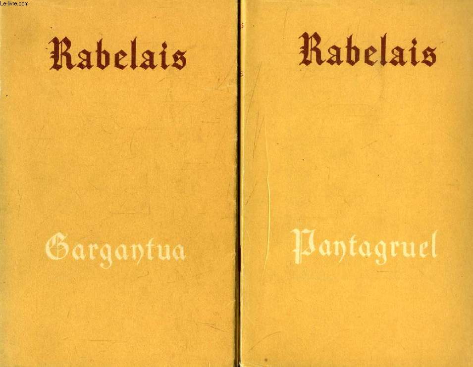 GARGANTUA / PANTAGRUEL (2 VOLUMES)