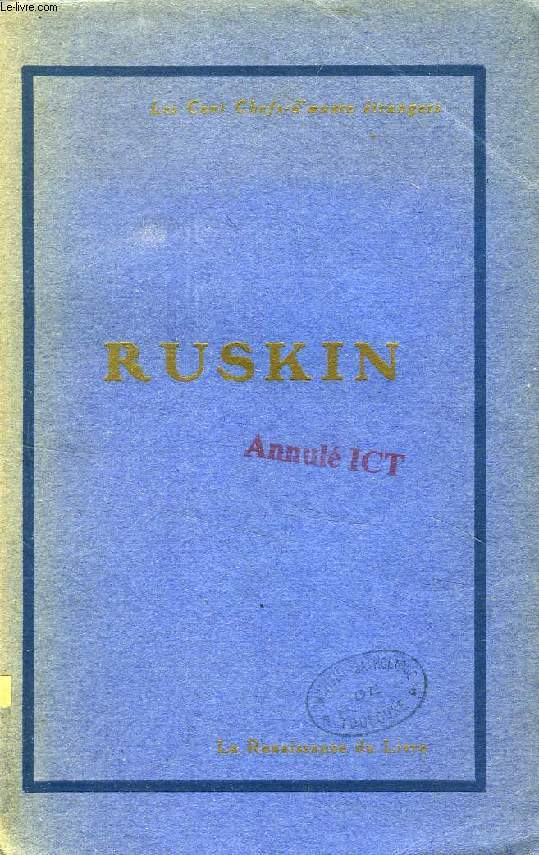 JOHN RUSKIN