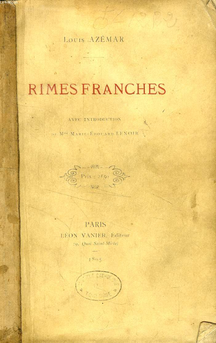 RIMES FRANCHES