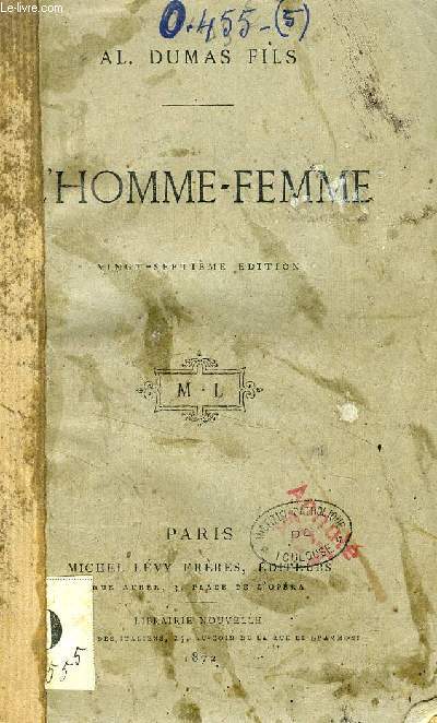 L'HOMME-FEMME, REPONSE A M. HENRI D'IDEVILLE