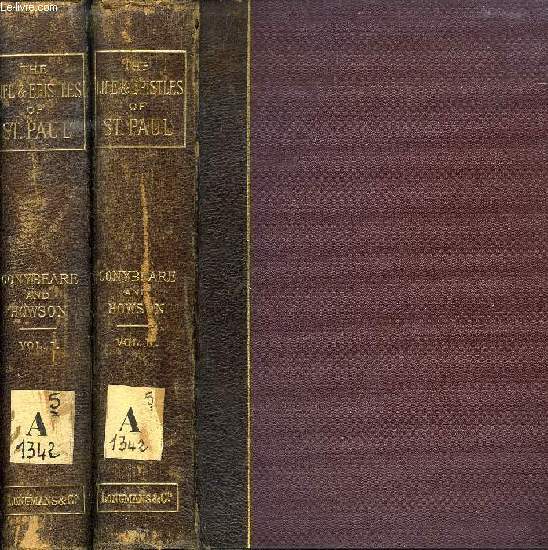 THE LIFE AND EPISTLES OF ST. PAUL, 2 VOLUMES