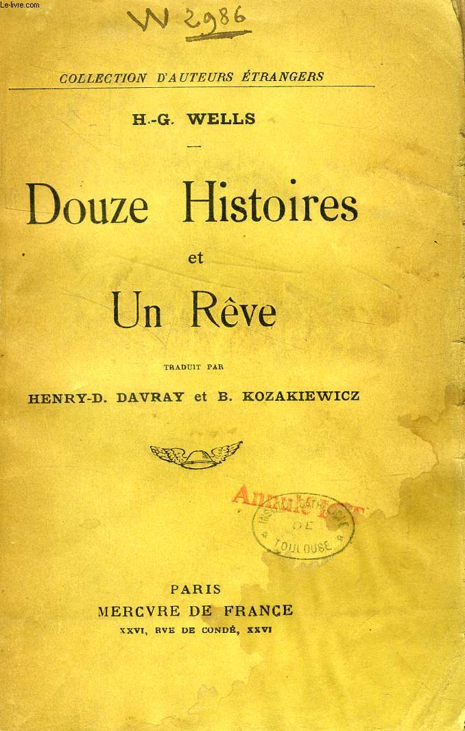 DOUZE HISTOIRES ET UN REVE