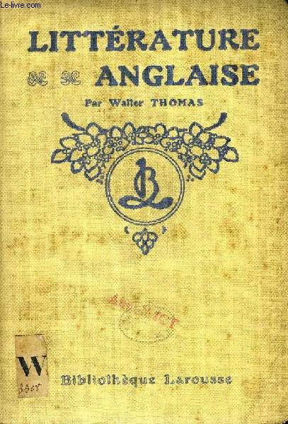 LITTERATURE ANGLAISE