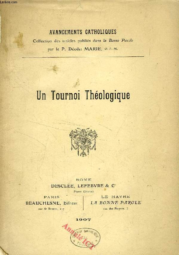 UN TOURNOI THEOLOGIQUE